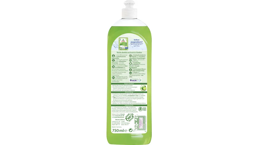 Frosch Limone Spülmittel 750 ml