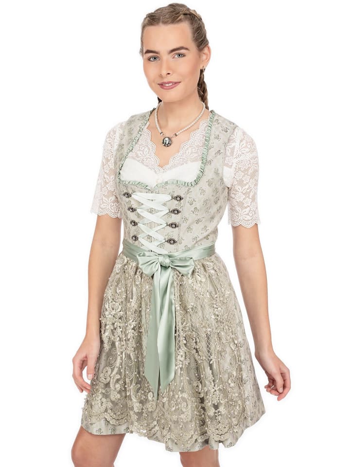 KRÜGER Dirndl 418066 in hellgrün günstig kaufen