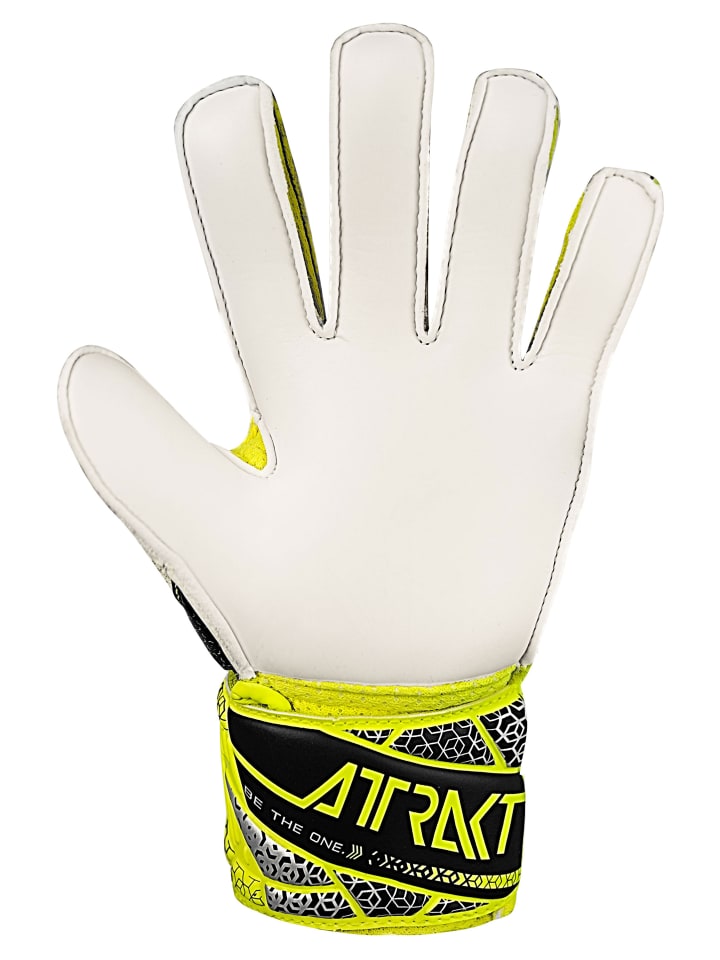 Reusch Torwarthandschuhe Attrakt Solid Junior in 2014 safe yellow/silver günstig kaufen