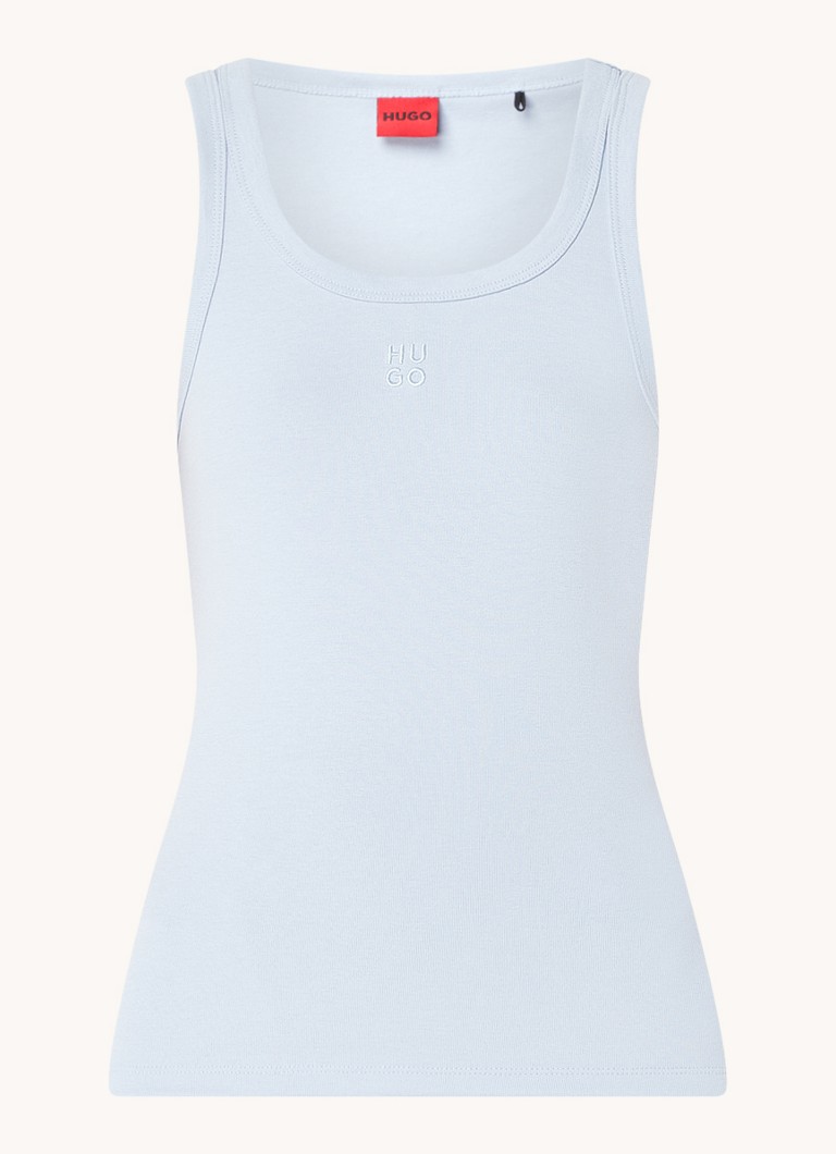 Canotta HUGO BOSS Datamia con logo ricamato