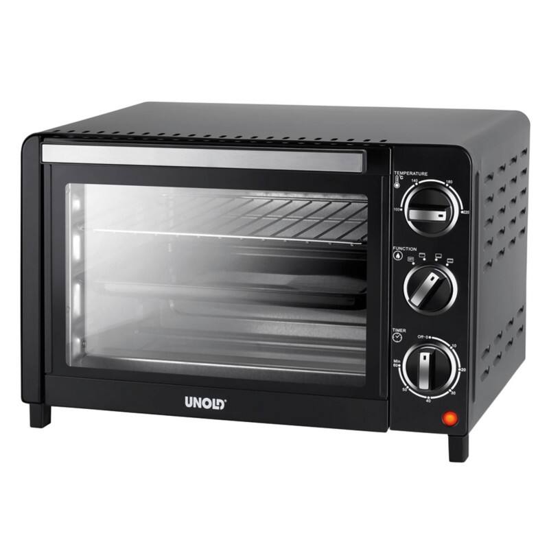 Mini-Backofen Unold Allround 68875 Schwarz 1200 W Edelstahl