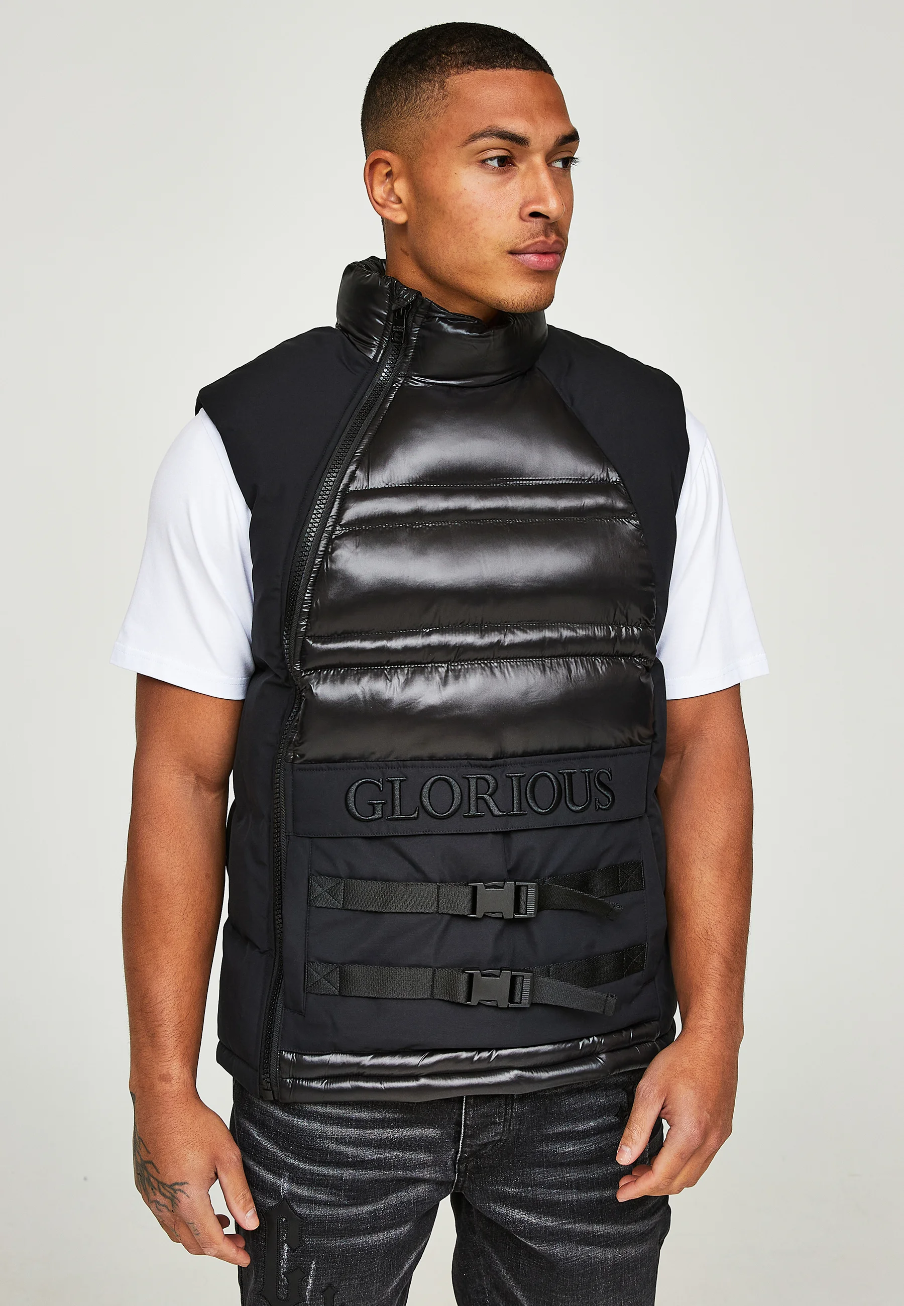 Glorious Gangsta NABREO PUFFER GILET - Chaleco