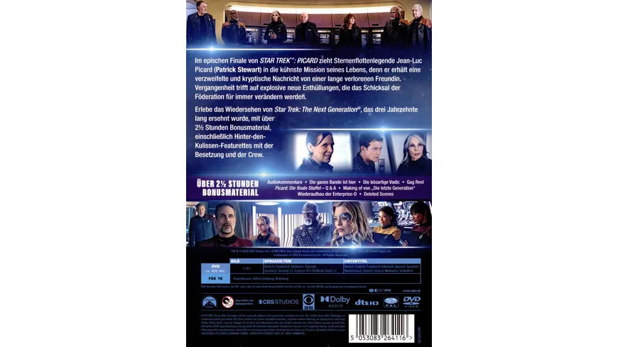 STAR TREK: Picard - Staffel 3  [6 DVDs]