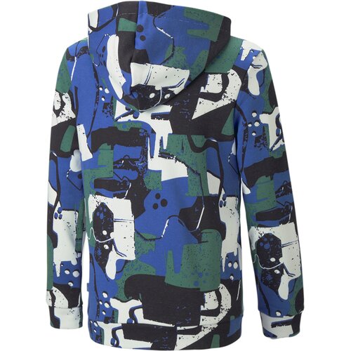 KINDER KAPUZENSWEAT ESS+ STREET ART AOP HOODIE TR B