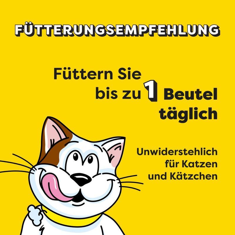 Dreamies Creamy Snacks mit Huhn & Lachs zu TOP-Preisen | bitiba %