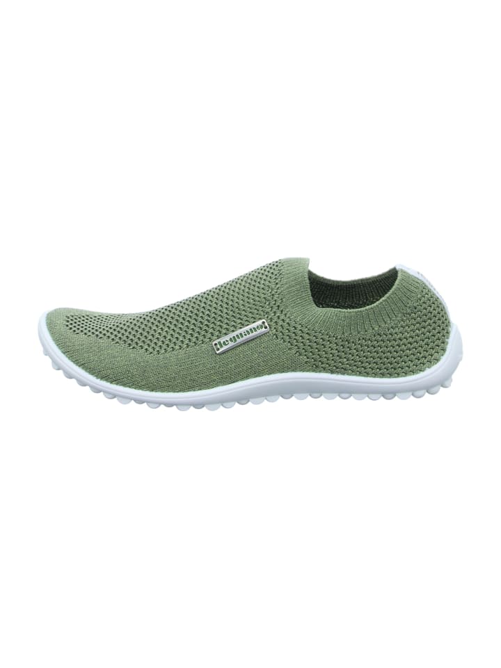 Leguano Sportliche Slipper in Grün günstig kaufen