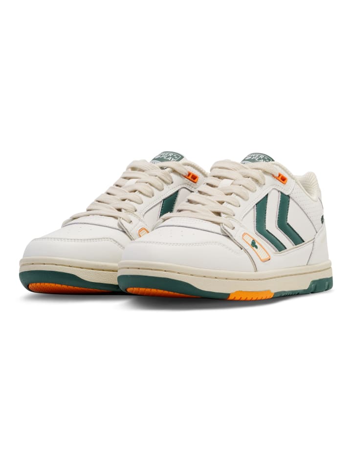 Hummel Hummel Shoe Power Play Erwachsene in MARSHMALLOW/RAIN FOREST günstig kaufen 38