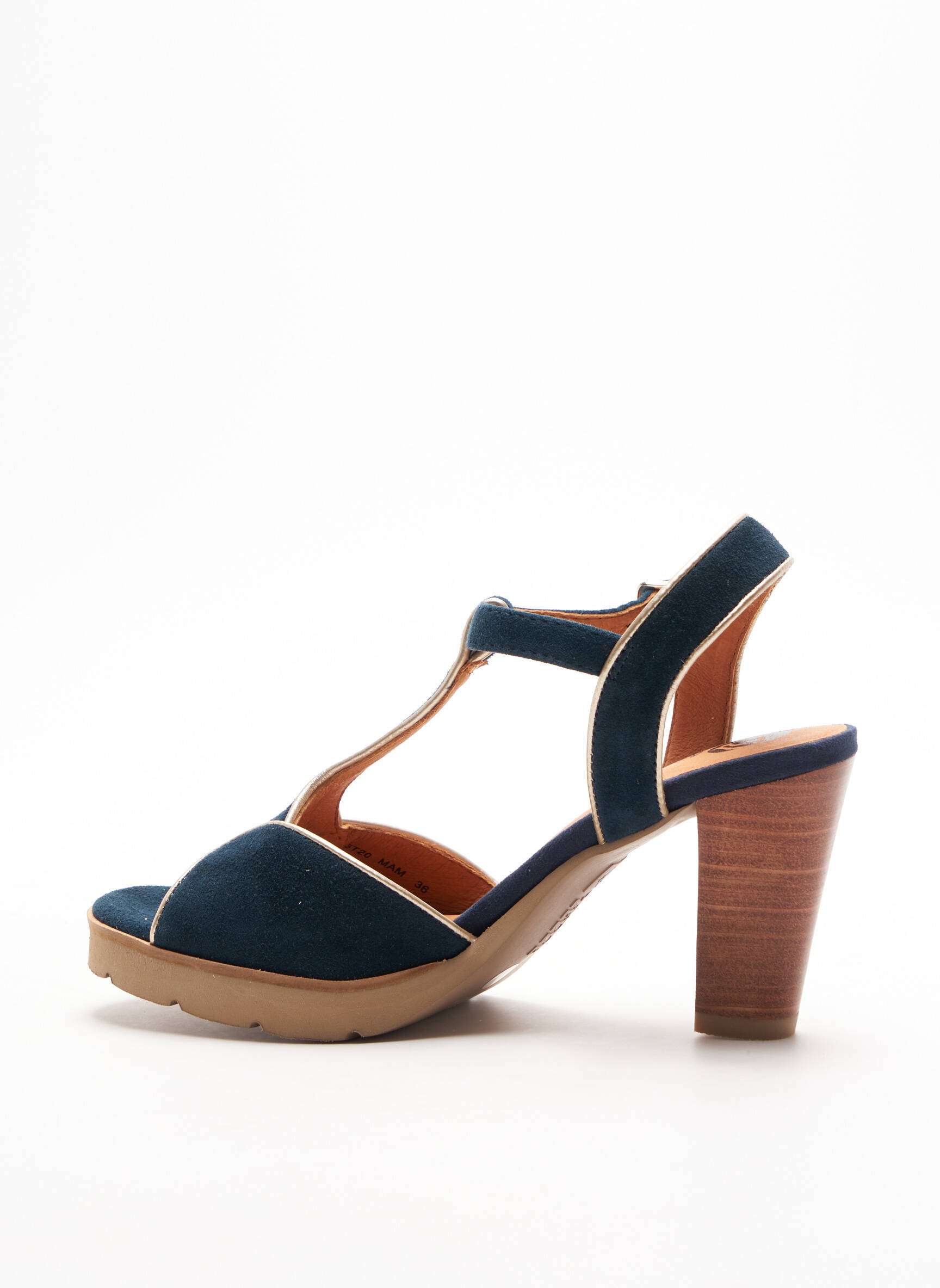 Mam Zelle Sandales Nu Pieds Femme couleur bleu