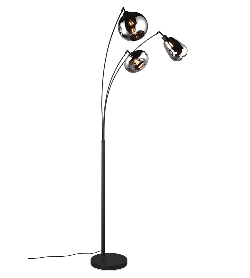 TRIO Bogenlampe Lumina 3-flg