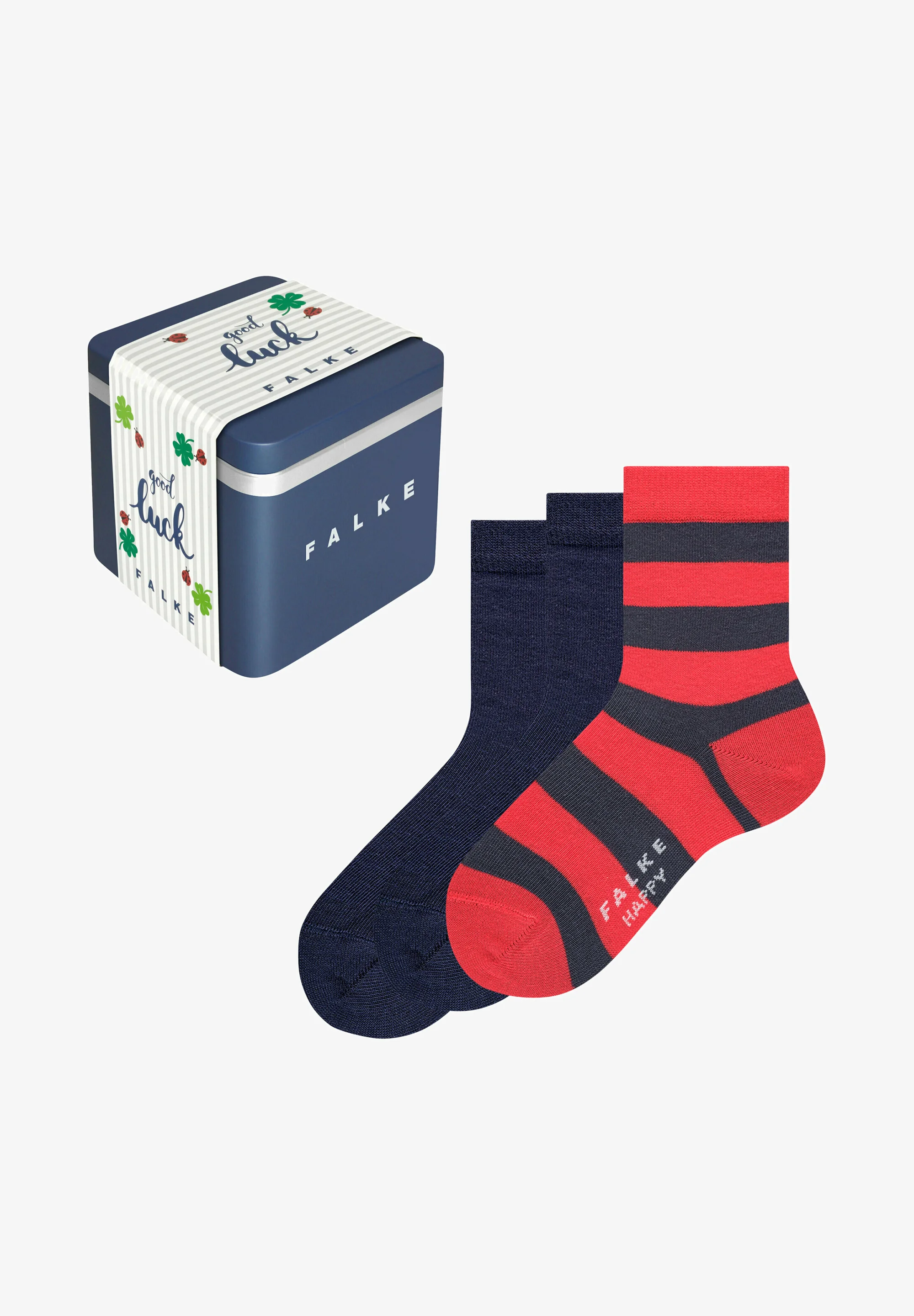 FALKE Happy Giftbox - Paquete de 3 calcetines