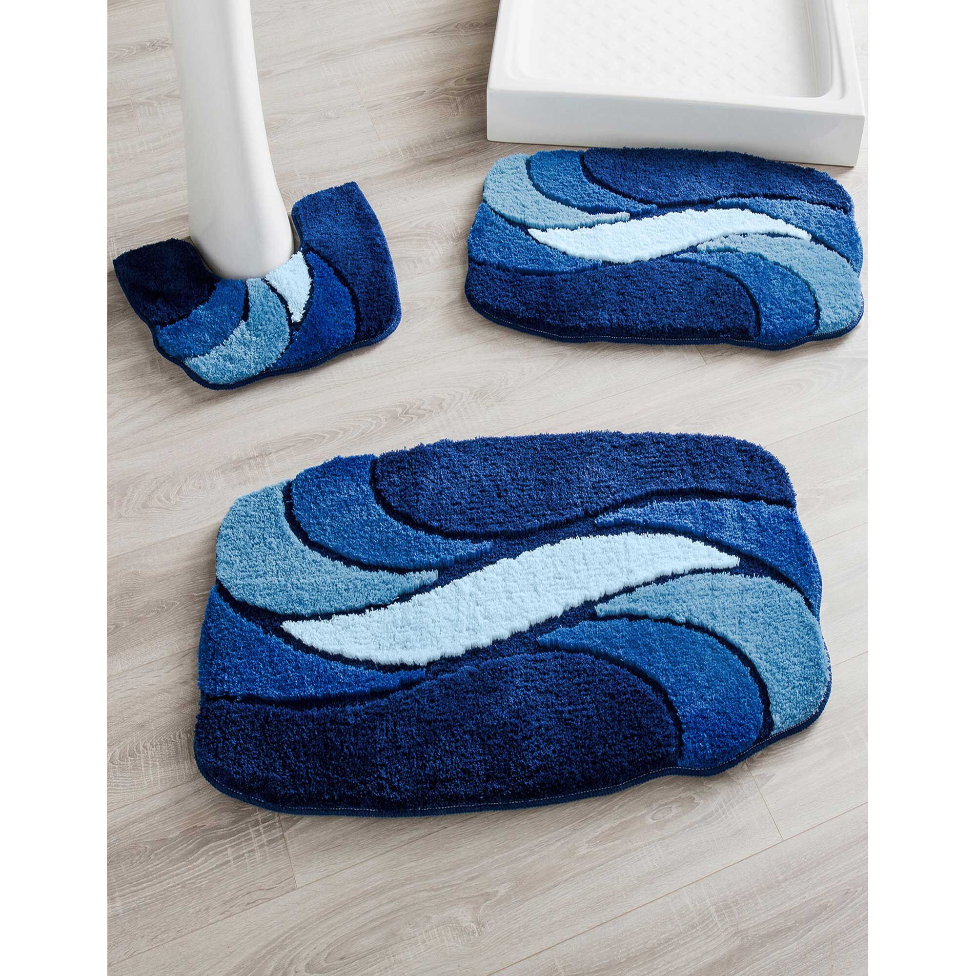 Tapis de bain pétales