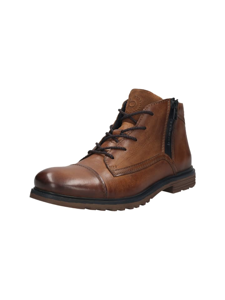 Bugatti Schnürstiefel in cognac günstig kaufen