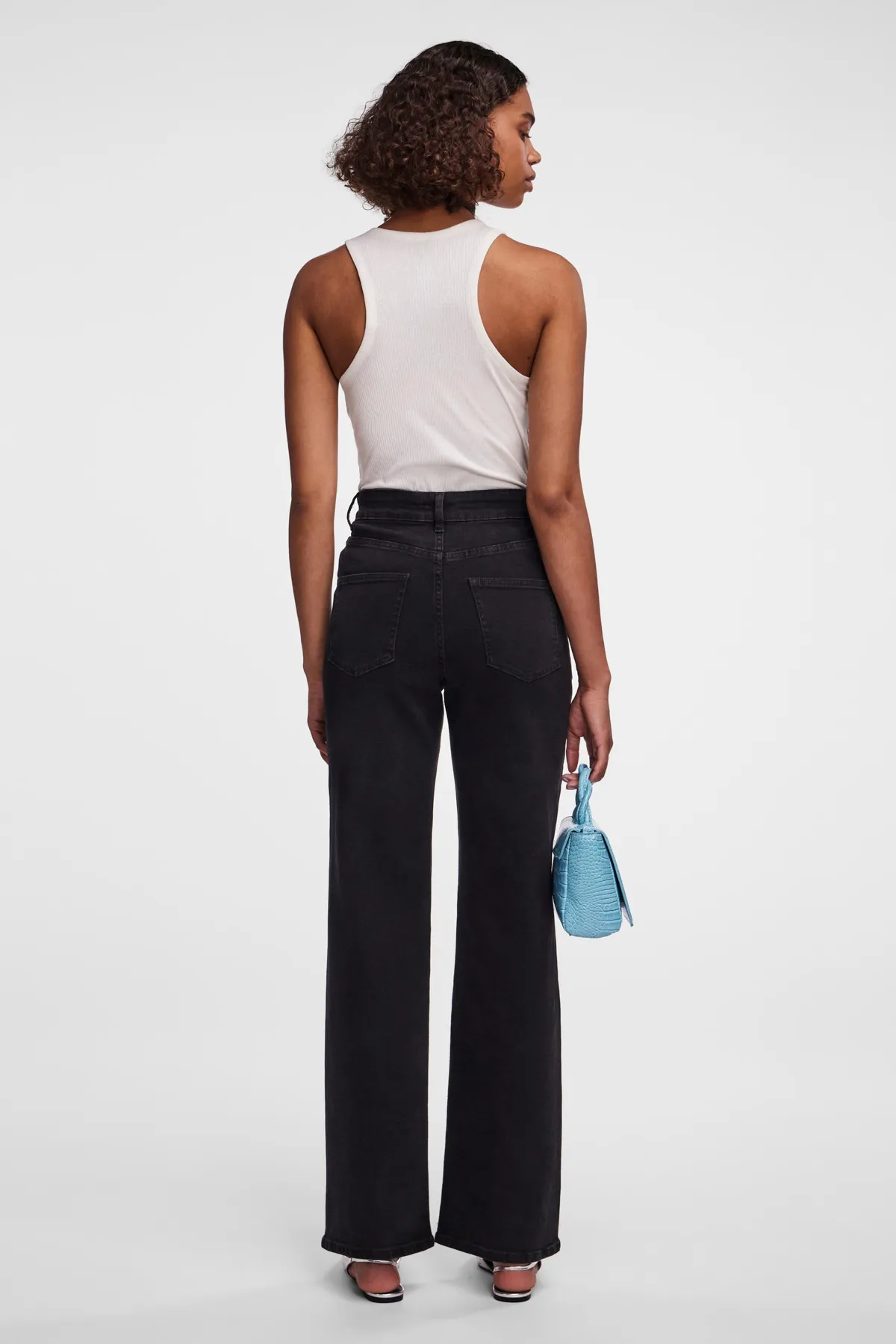 PIECES  Jeans - Schwarz - Straight