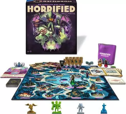 Horrified World of Monsters - Spiel ab 10 Jahren