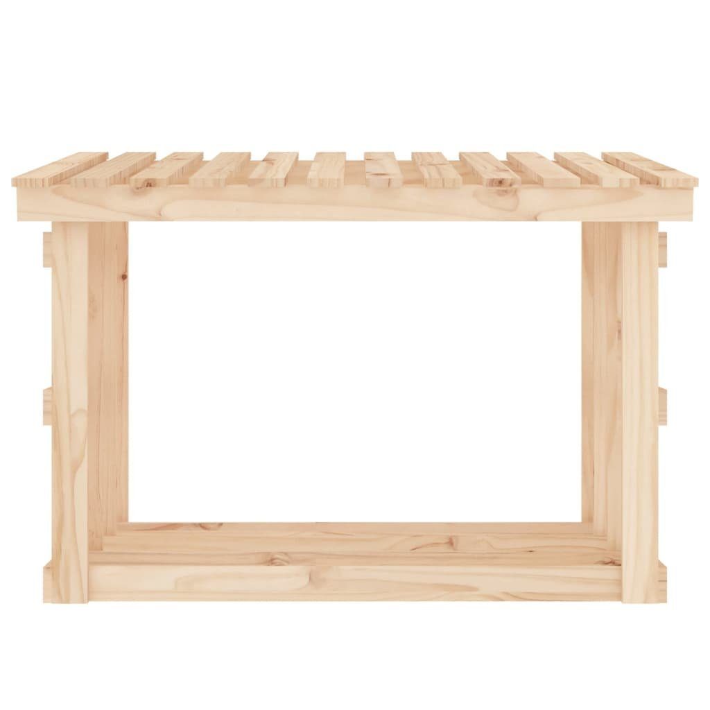 vidaXL Kaminholzregal Kaminholzregal 108x64,5x77 cm Massivholz Kiefer, BxTxH:108x64.5x77 cm