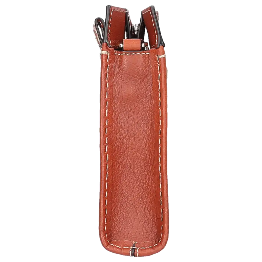 Chloé - Schultertasche EDITH SMARTPHONE Büffelleder - braun