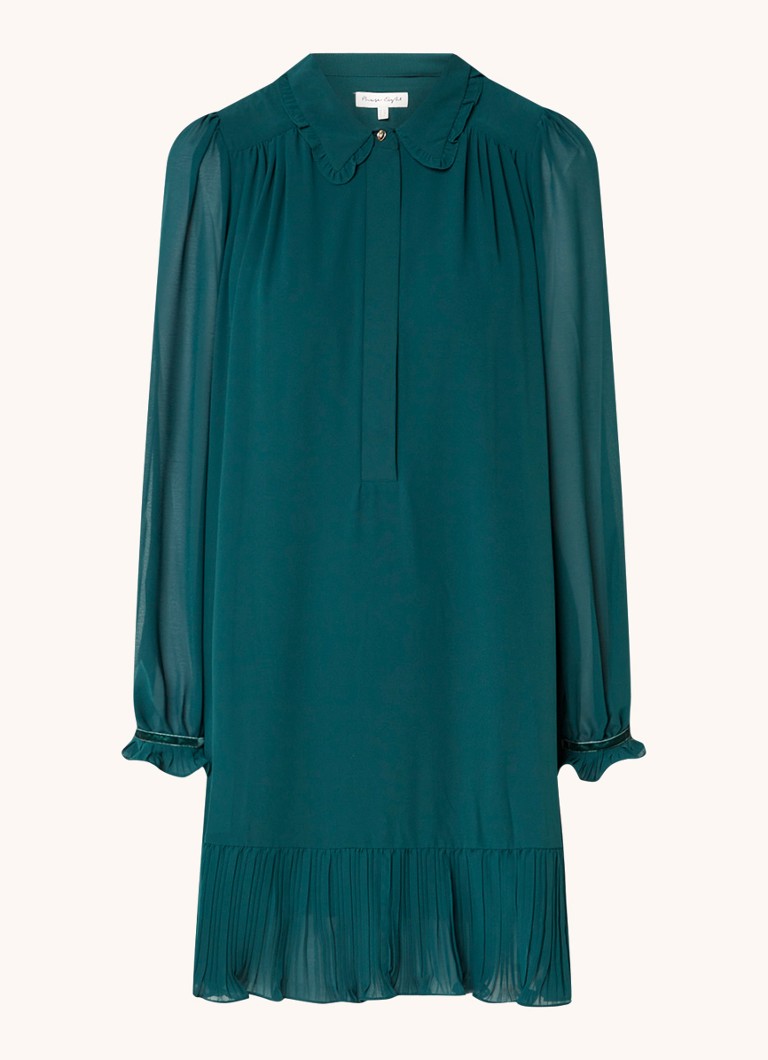 Rochie-tunică Phase Eight April cu volane semi-transparente