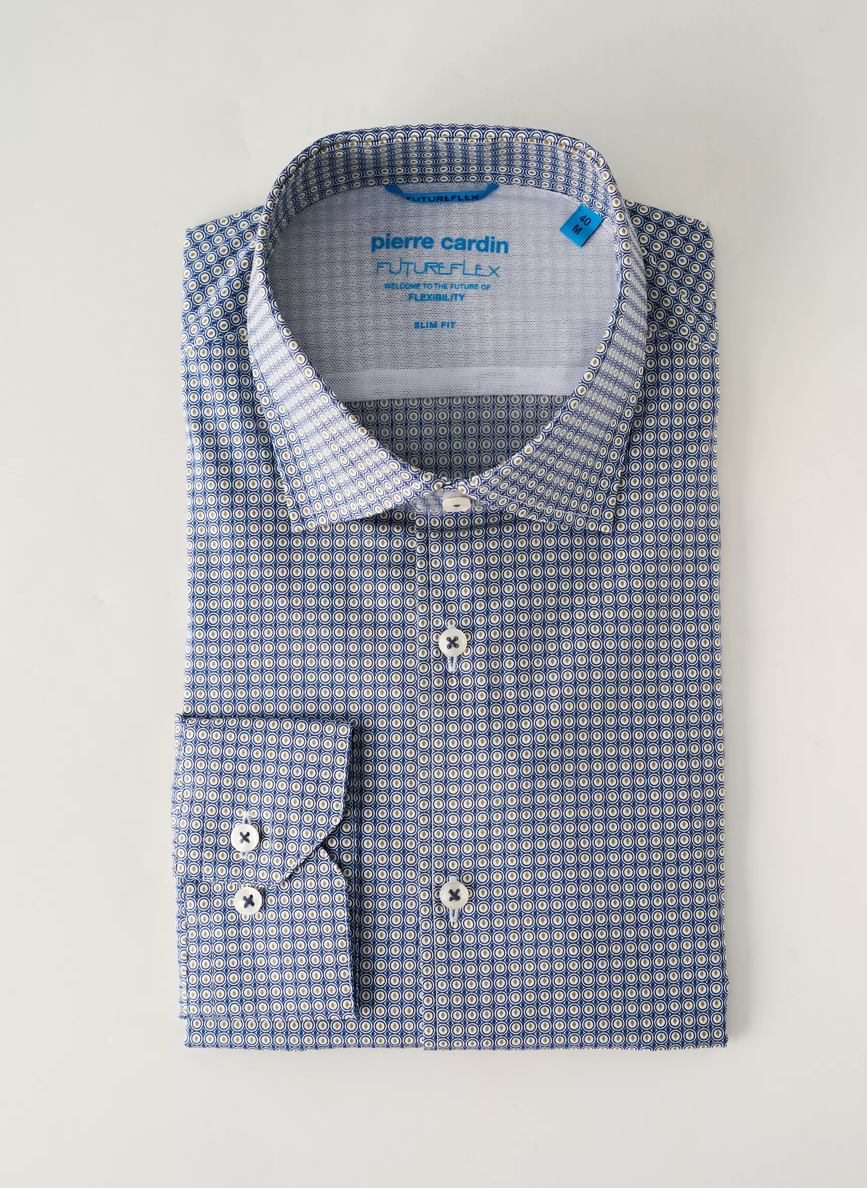 Pierre Cardin Manches Longues Homme couleur bleu