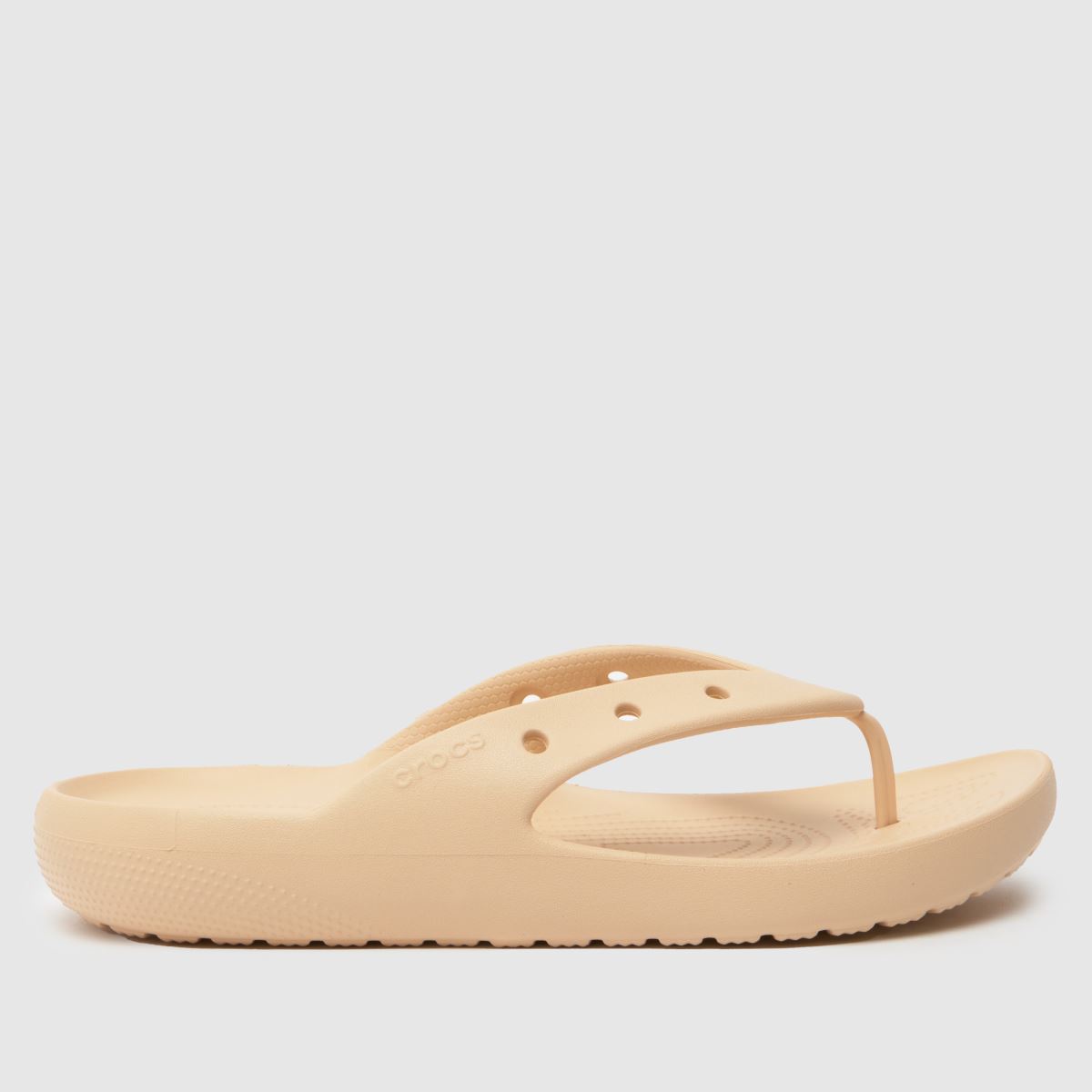 Crocs Classic Flip 2.0 szandál natúr színben
