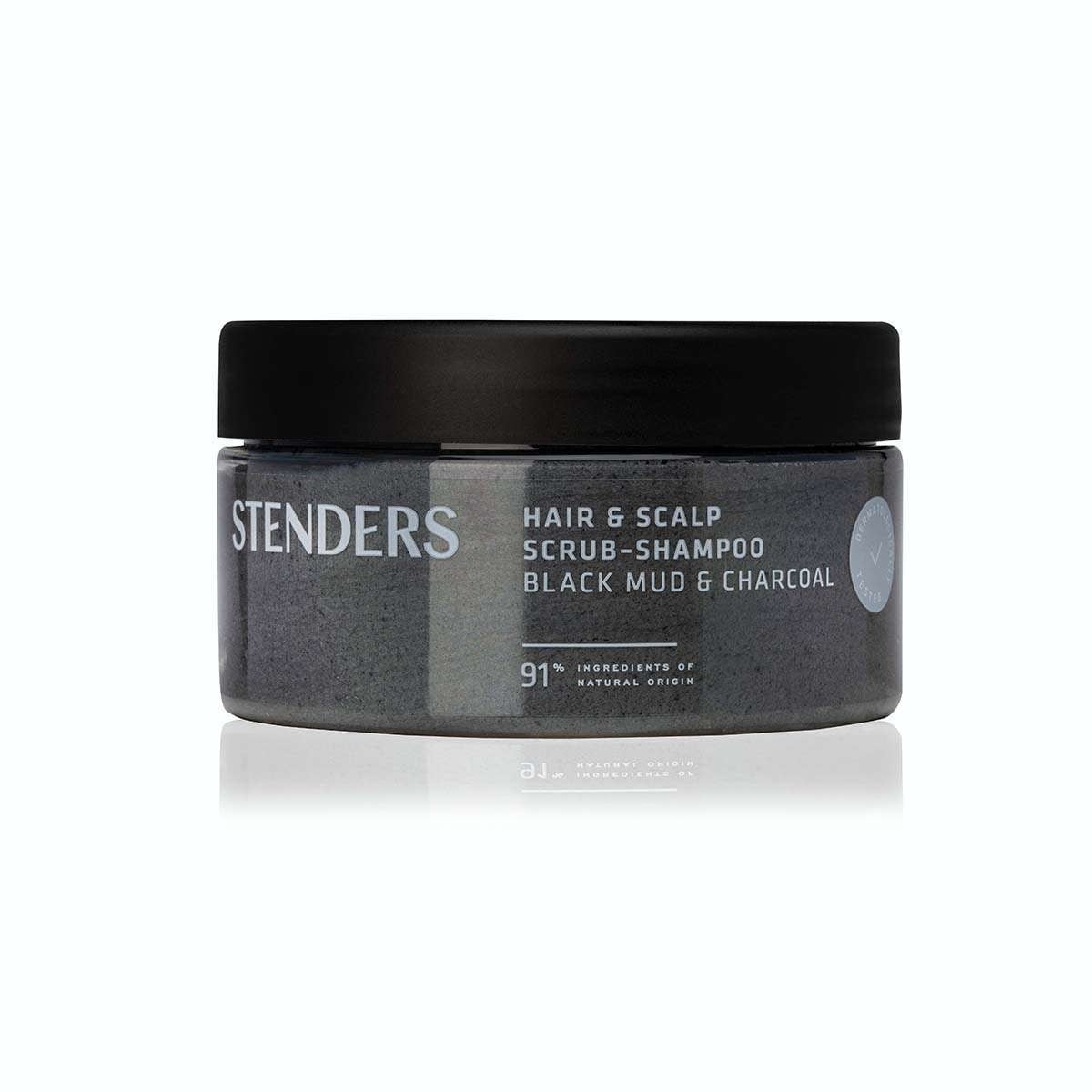 Hair & scalp scrub-shampoo Black mud & Charcoal