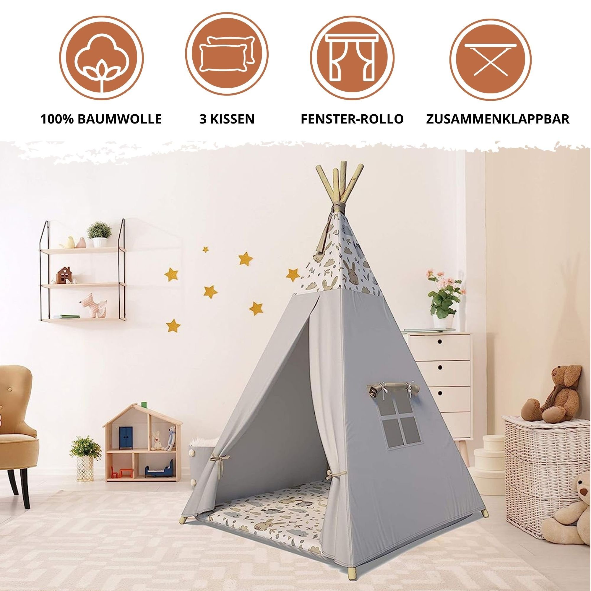 Best for Kids Tipi-Zelt