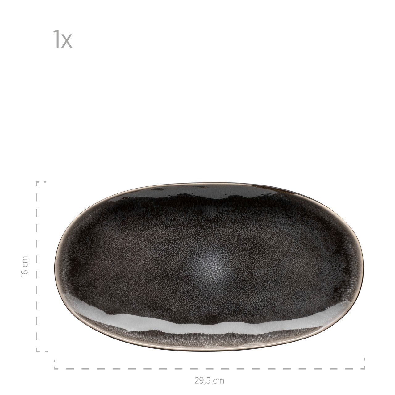 Mäser Serie Niara Organic, Plattenset 3 teilig