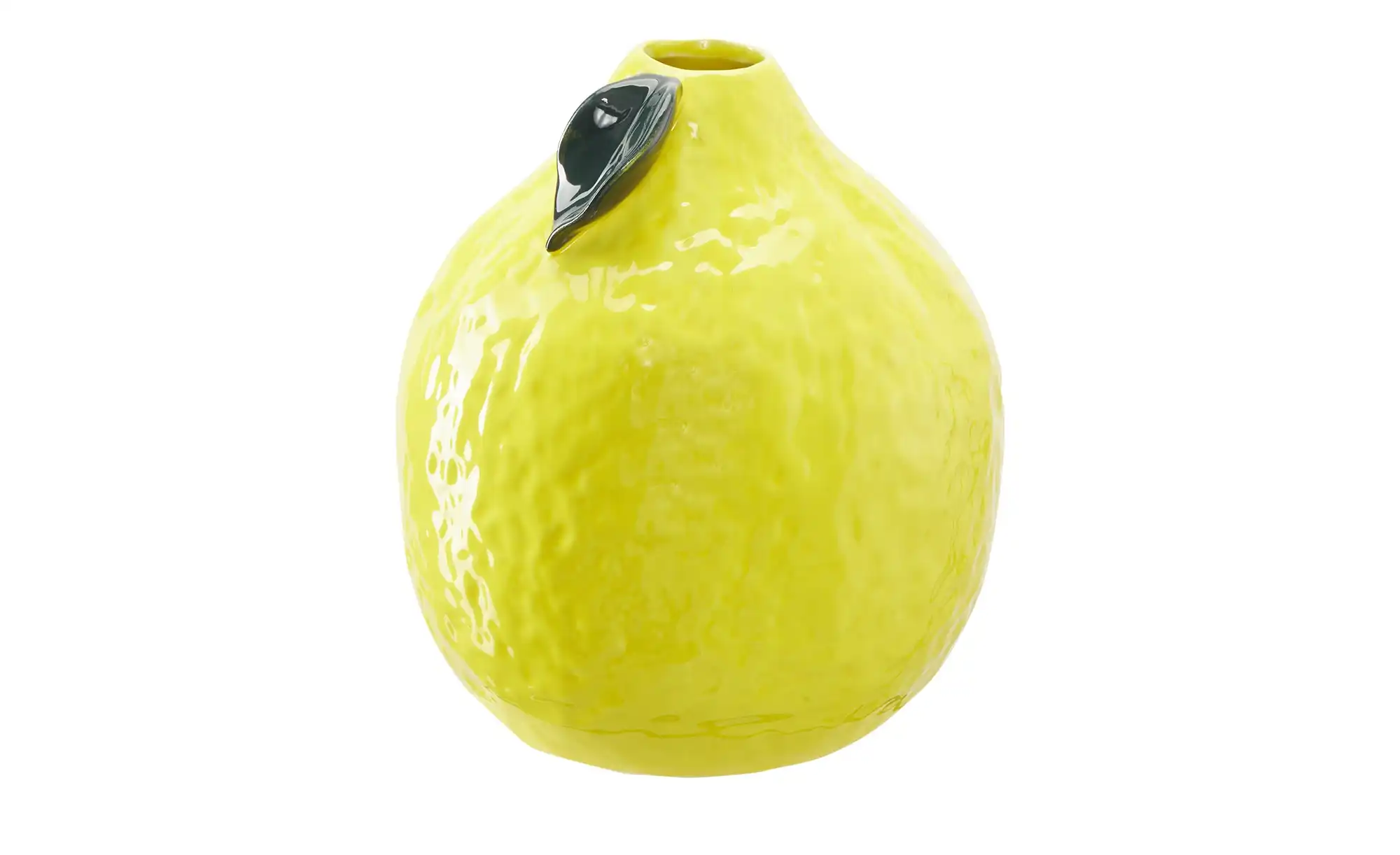HOME STORY Vase Zitrone