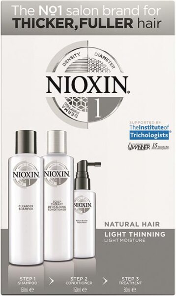 Nioxin System 1 3-Stufen-System Haarpflegeset