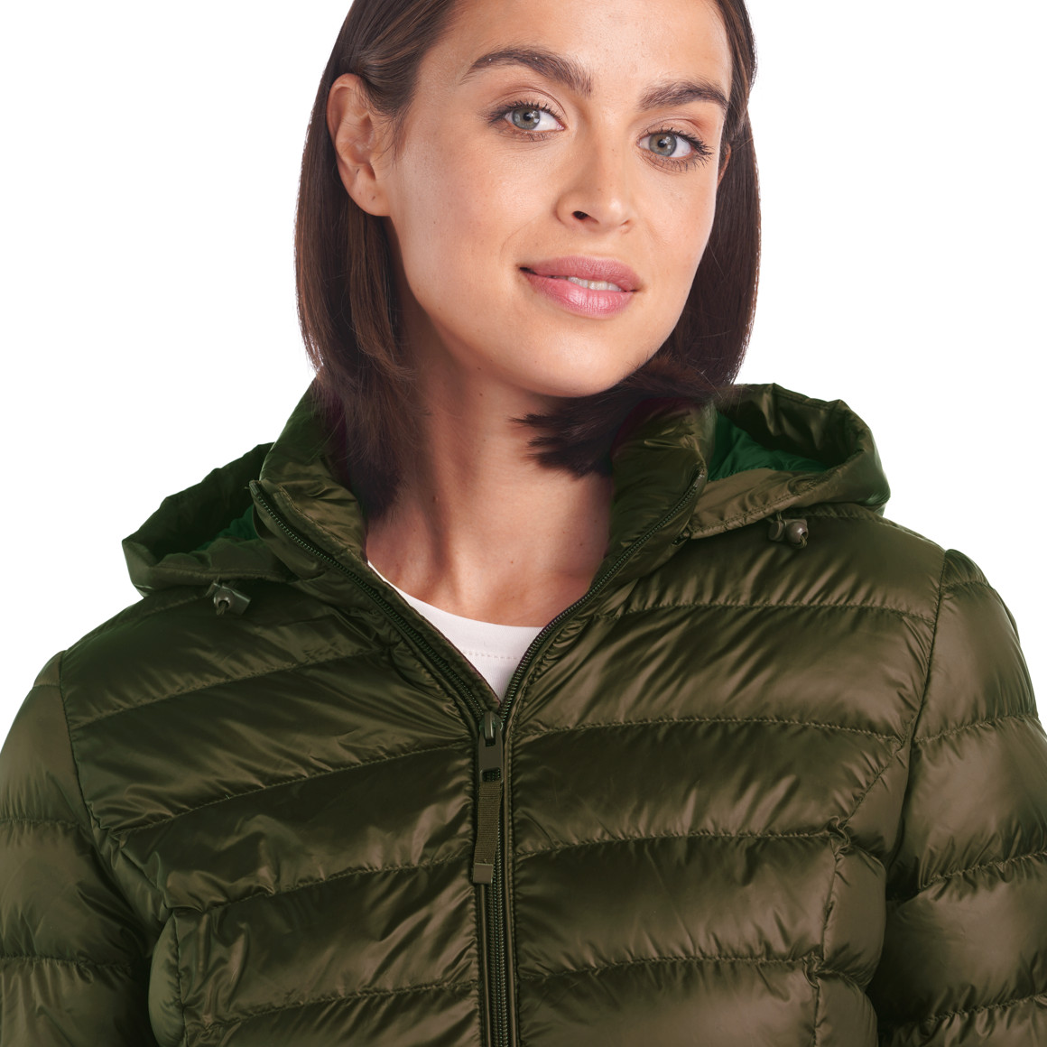 Damen Soft-Daunenjacke mit Kapuze