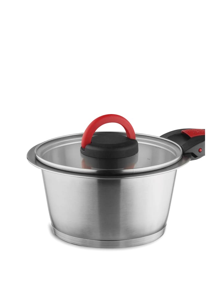 Kuppels Topf QUICK CLACK PRO in silberfarben günstig kaufen onesize