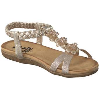 2Go Fashion Sandale in gold