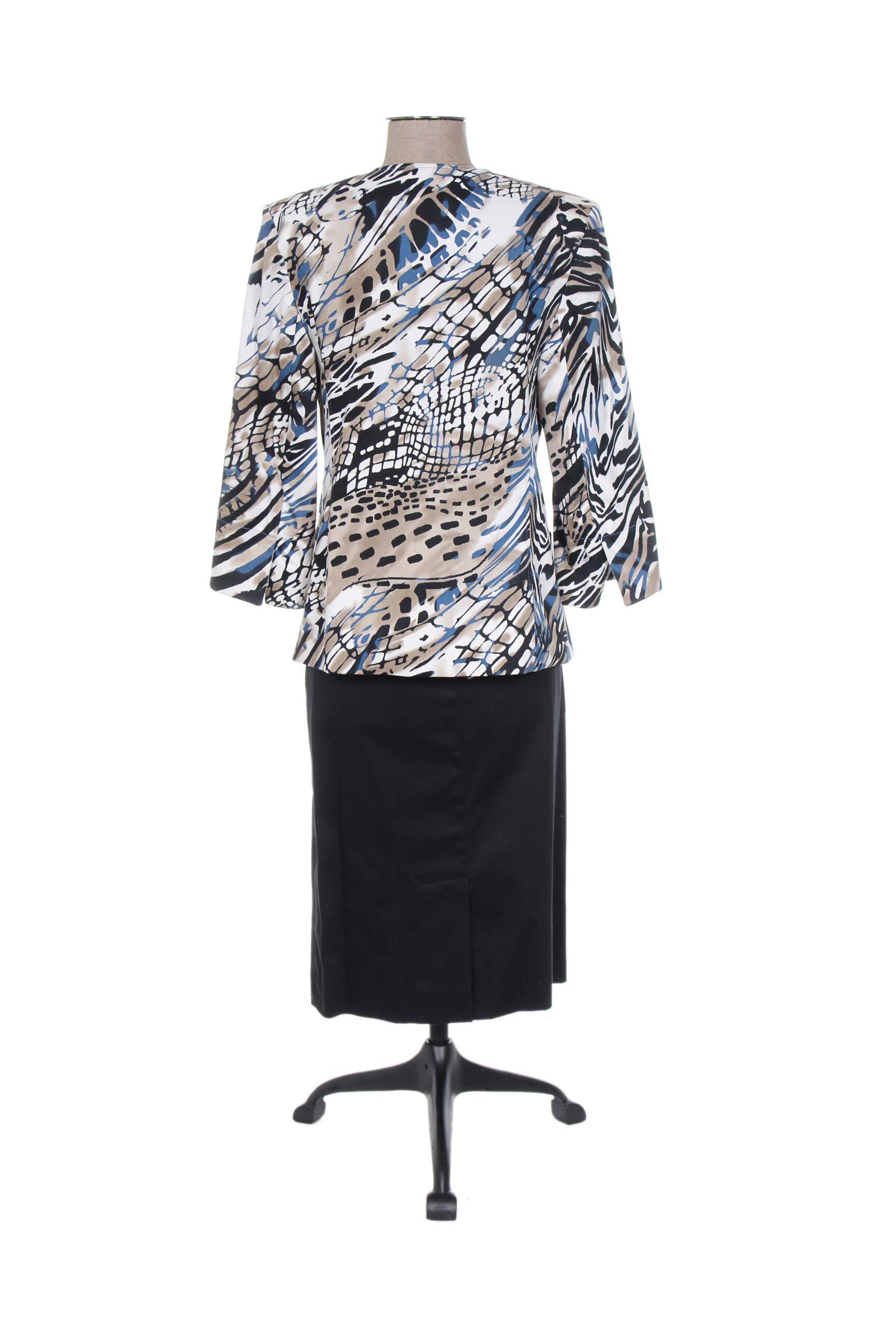 Nonet Jupe Veste Femme couleur noir