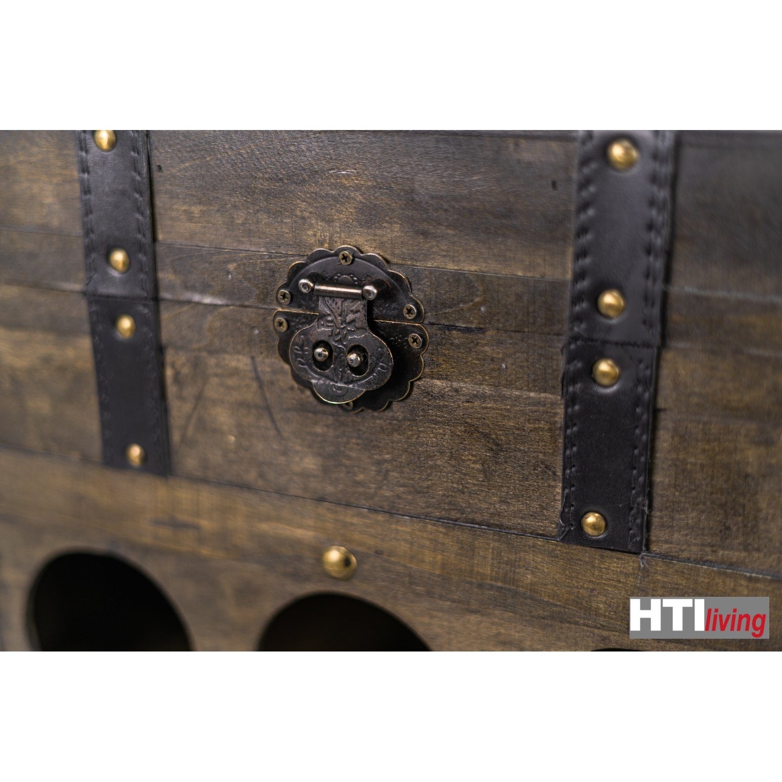 HTI-Living Weinregal Weinregal Truhe für 6 Flaschen Alistair