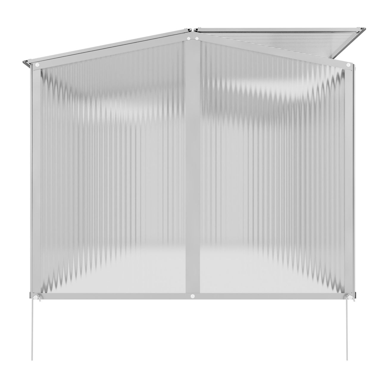 Garmio Frühbeet Mini Gewächshaus Protea Dachfenster, UV-Schutz, Alu Frühbeet, Mini-Gewächshaus