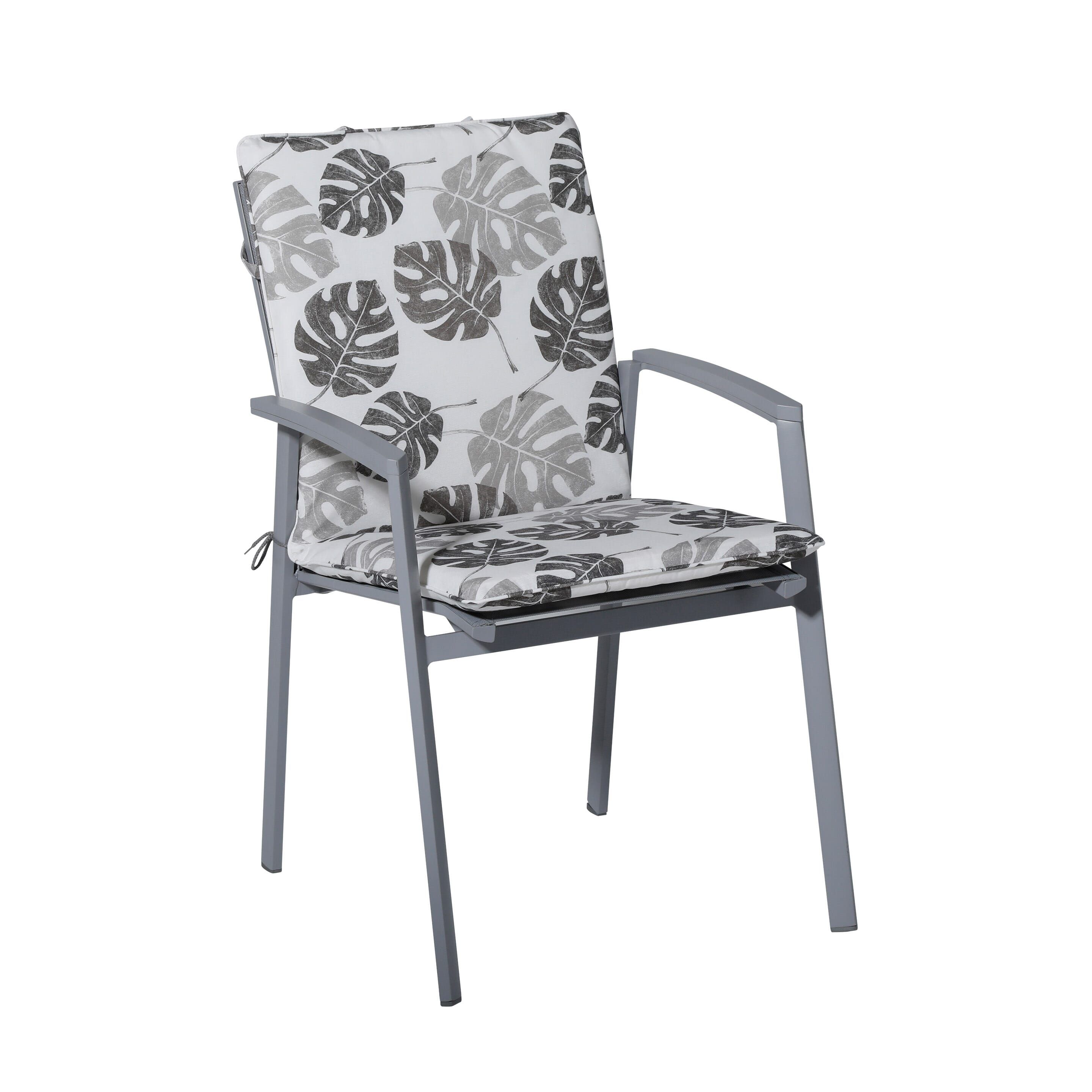 Madison Donna Grey 97x49 Kissen mit hoher Rückenlehne