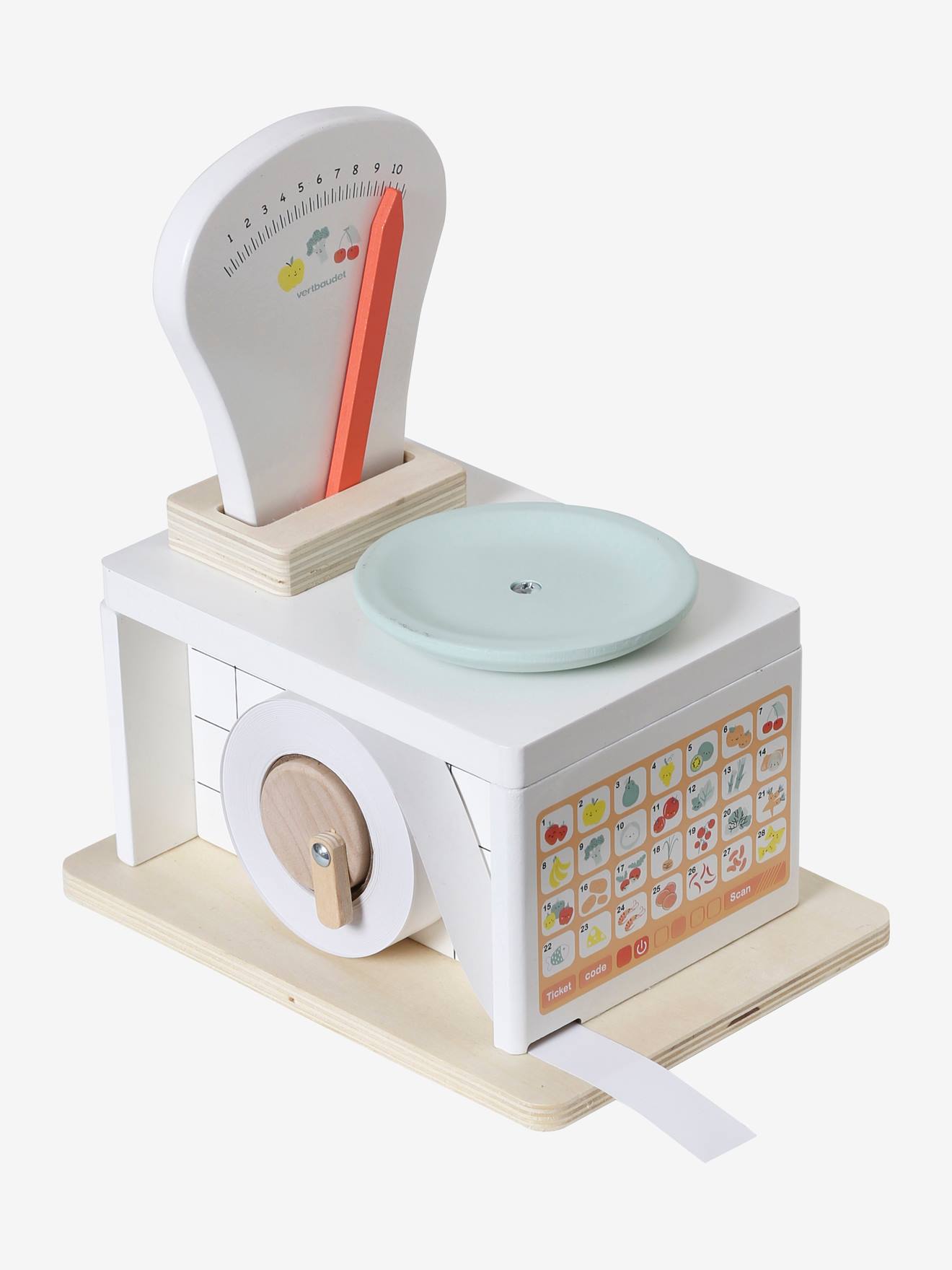 Balance de cuisine en bois FSC® beige