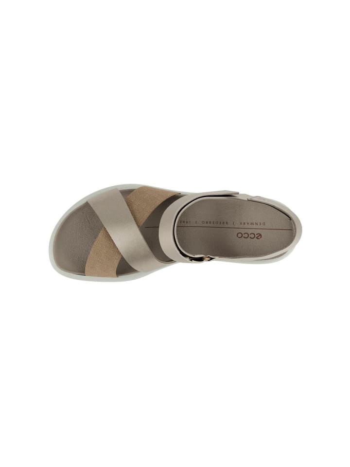Ecco Sandalen Flowt in Golden günstig kaufen