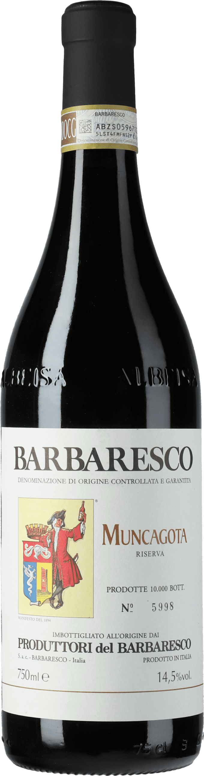 Produttori del Barbaresco: Barbaresco Riserva Muncagota DOCG 2019