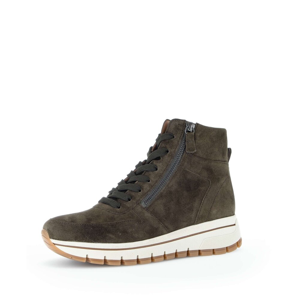Gabor fashion Schnürstiefelette grün