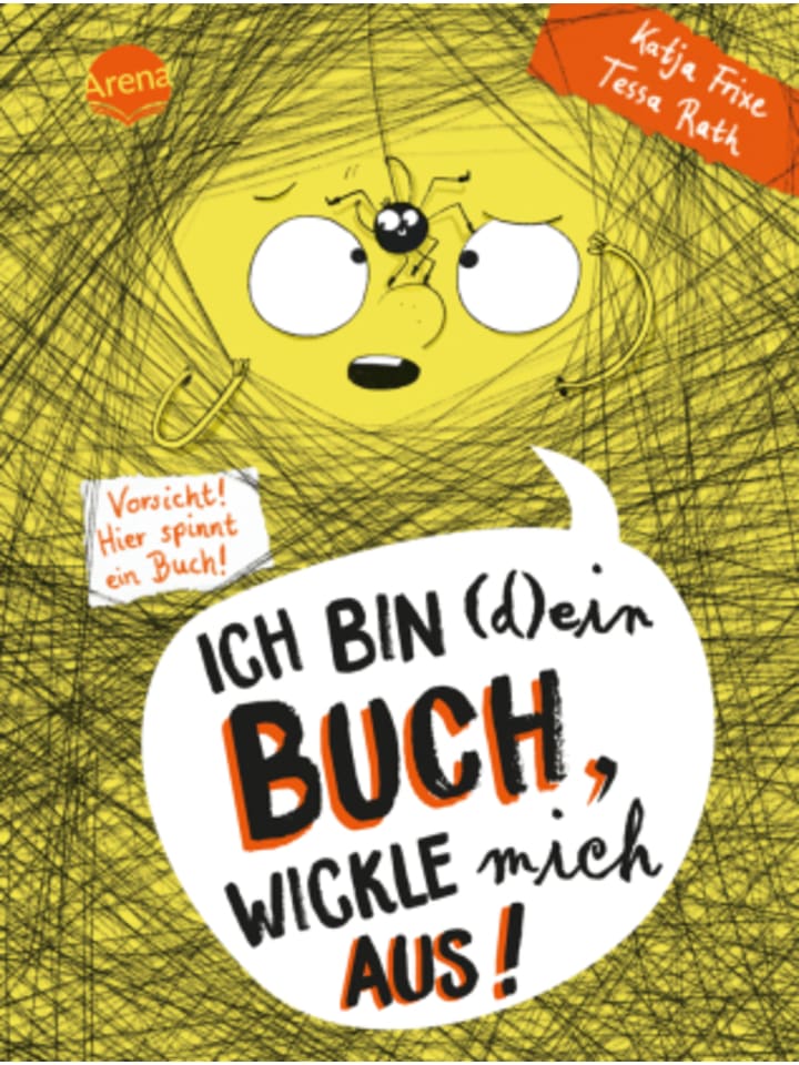 Arena Buch - Ich bin (d)ein Buch, wickle mich aus! Vorsicht: Hier spinnt ein Buch (3) günstig kaufen onesize