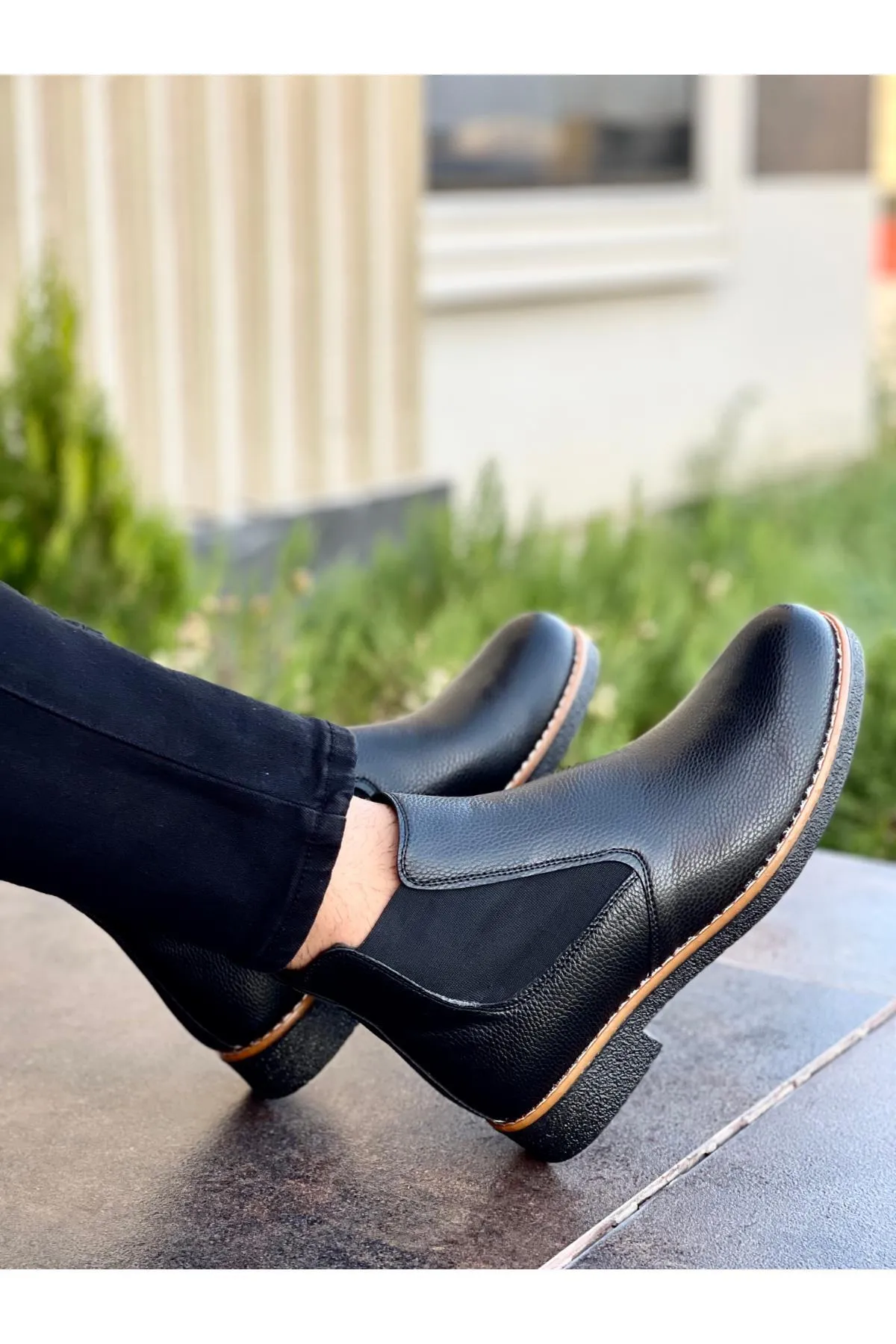 MUGGO  Stiefelette - Schwarz - Flacher Absatz