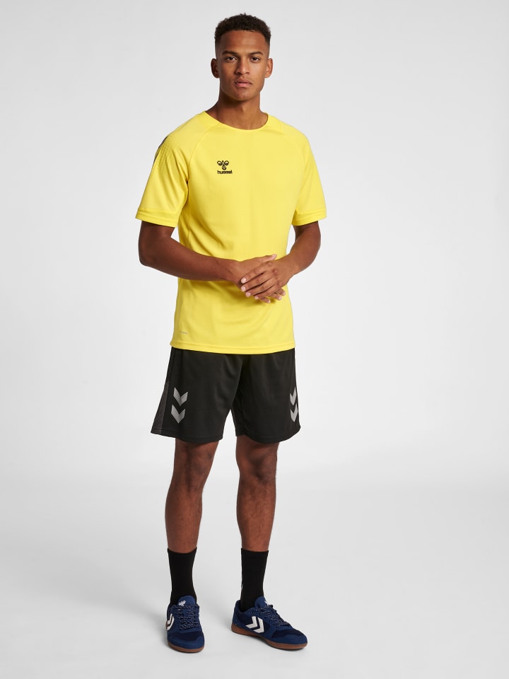 Hummel Hummel T-Shirt Hmllead Herren in BLAZING YELLOW günstig kaufen