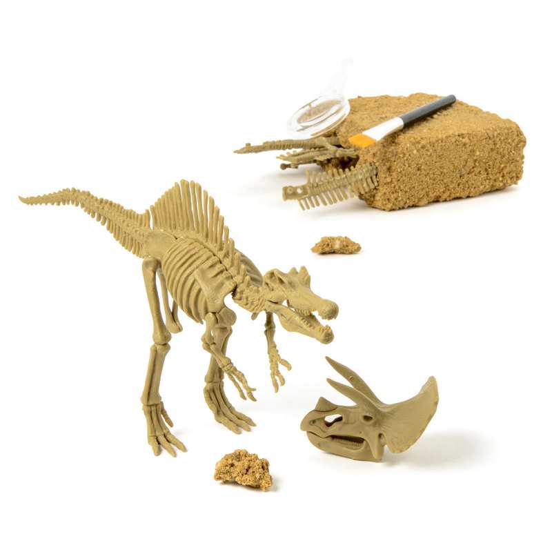 Coffret 2 dinosaures à déterrer Oxybul