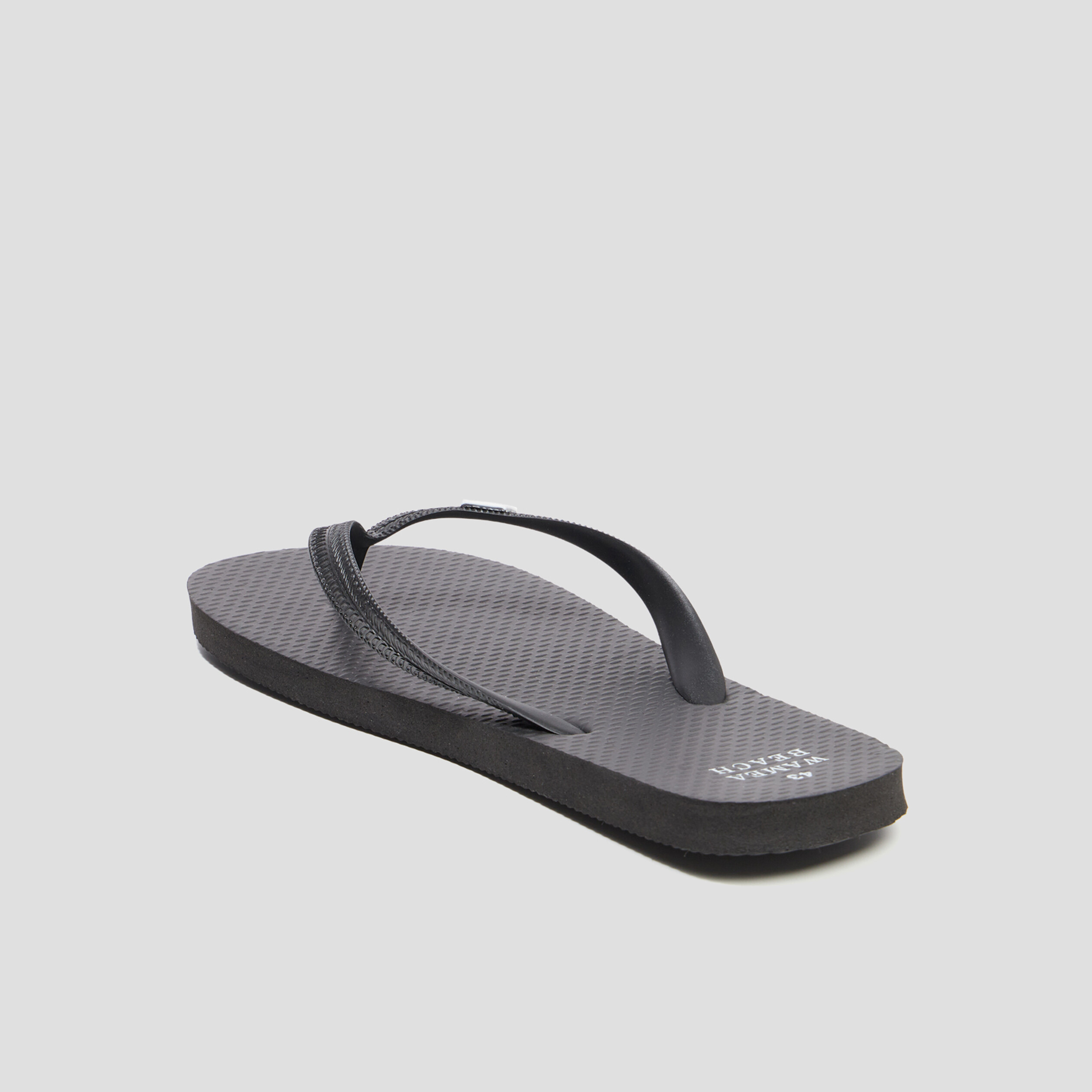 Tongs plage Wamea Beach noir homme | La Halle