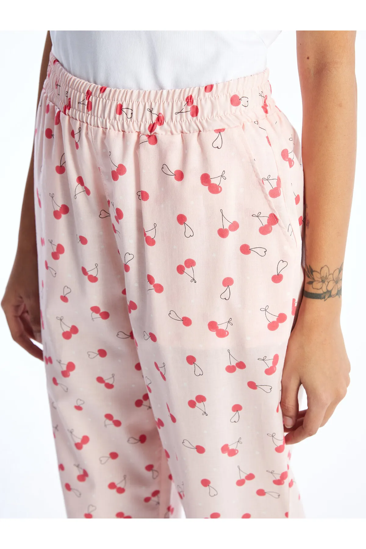 LC Waikiki  Pyjamahose - Rosa - Straight