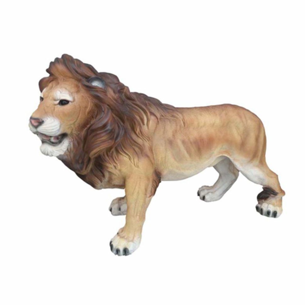 JVmoebel Dekofigur, Löwe Figur Statue Skulptur 100cm Figuren Statuen Skulpturen Dekoration Garten