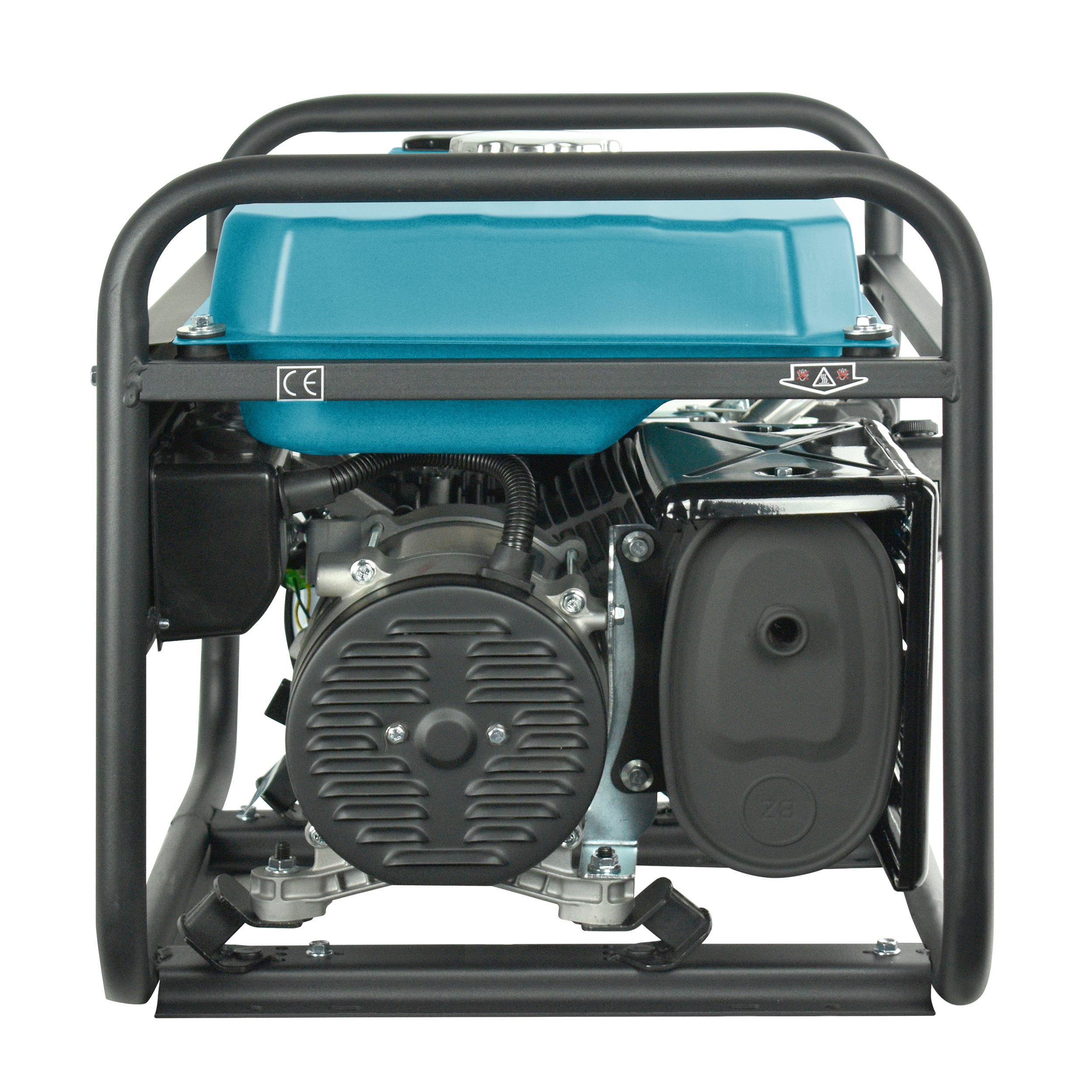 Könner & Söhnen Stromerzeuger KS 3000G, 3,00 in kW, (1-tlg., 4-Takt, Kupfer 2*16A), 230V Generator, für Kleinhaus, Garage oder Camping