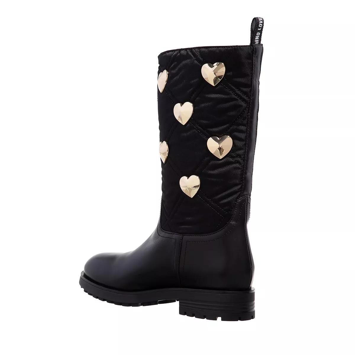 MOSCHINO Stiefeletten schwarz Stiefel