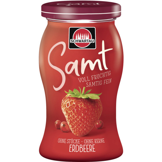 Schwartau Samt Erdbeere 270G