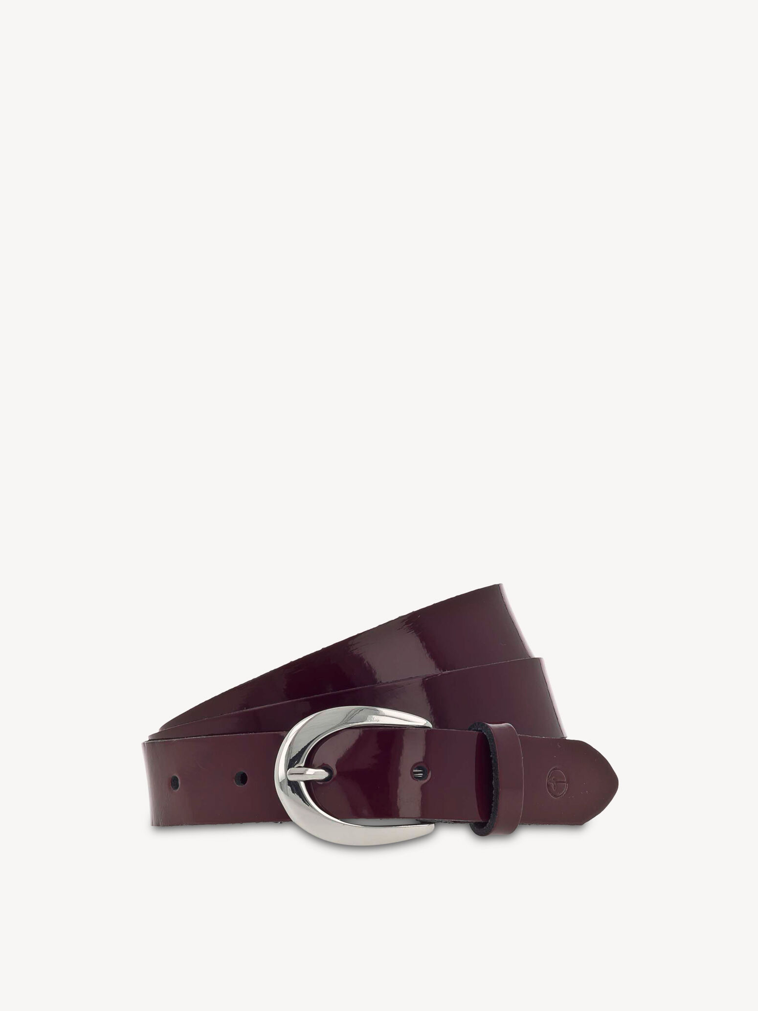 Ceinture en cuir - rouge